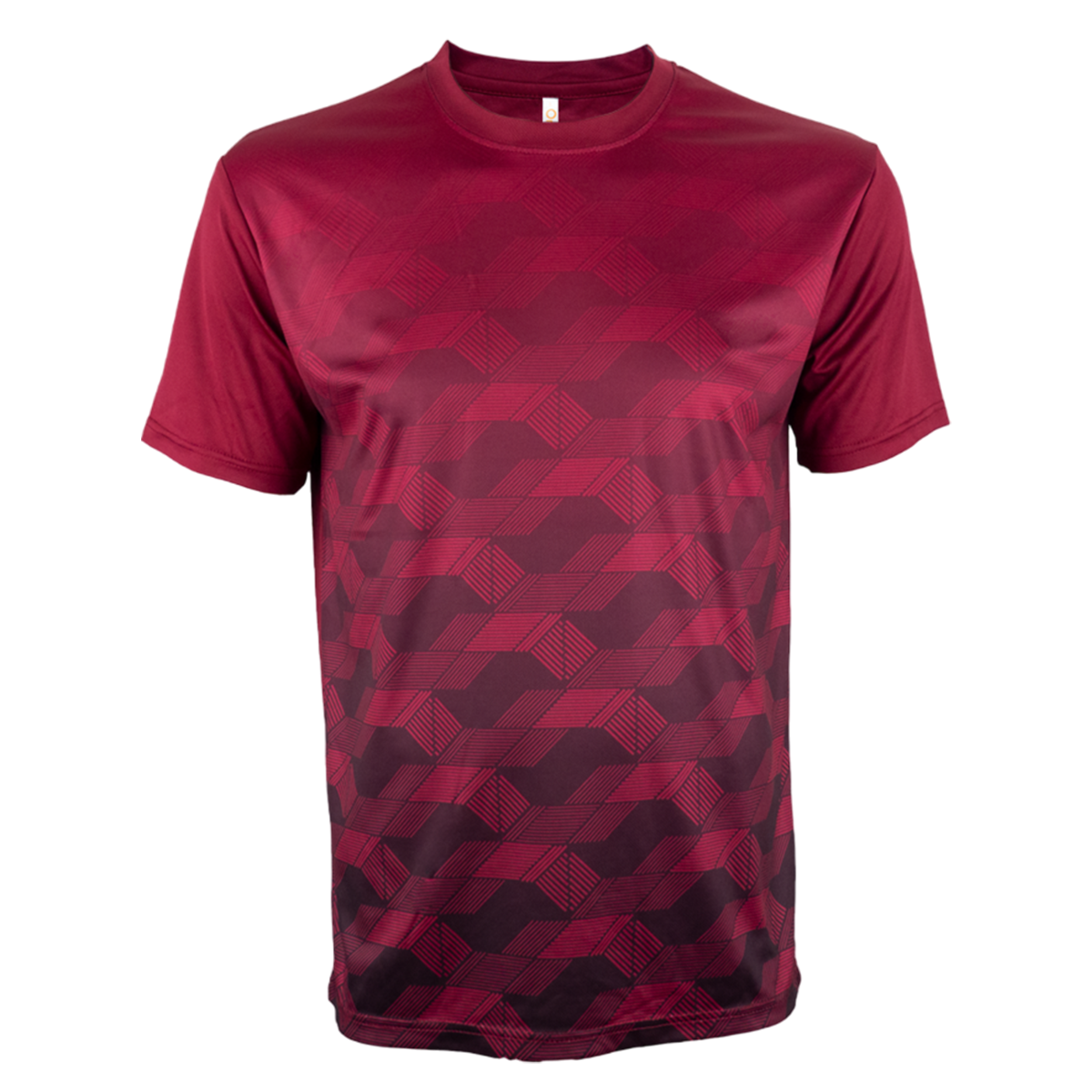 Cosmo Microfibre Dry Tee - Maroon