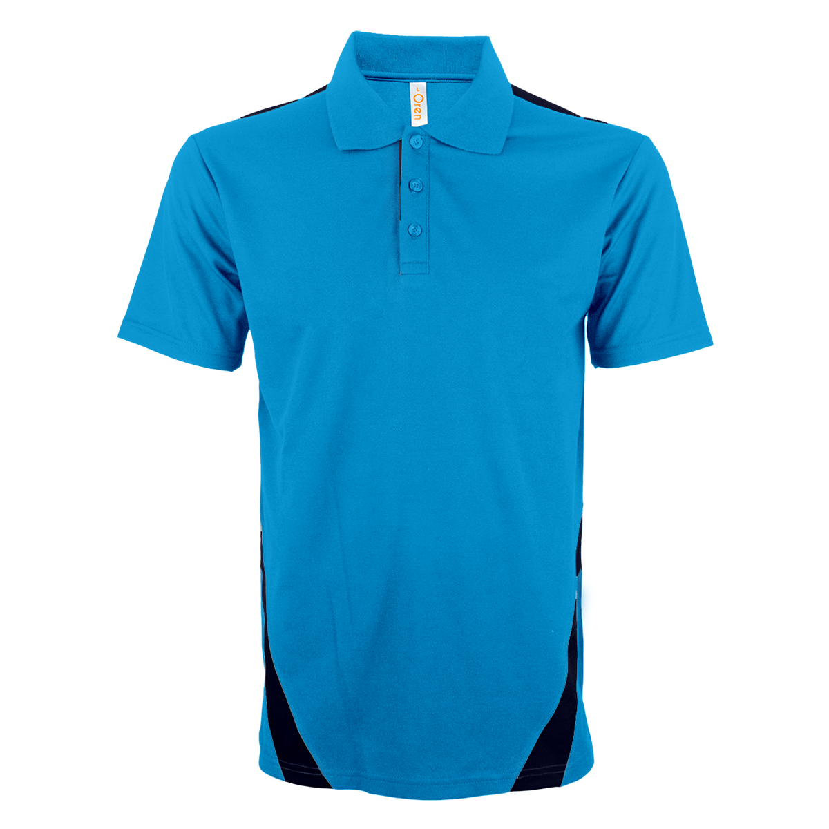 Carina CVC Dry Polo - Sea Blue / Navy