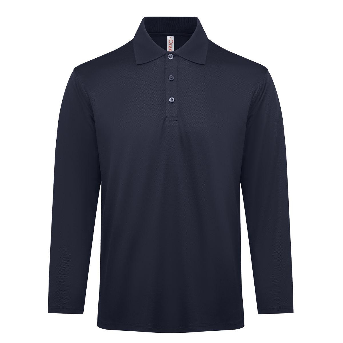 Helix CVC Long Sleeve Dry Polo - Navy