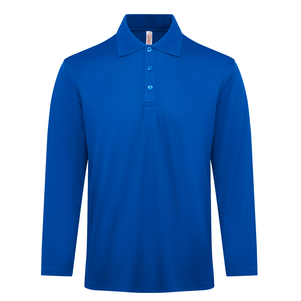 Helix CVC Long Sleeve Dry Polo - Royal