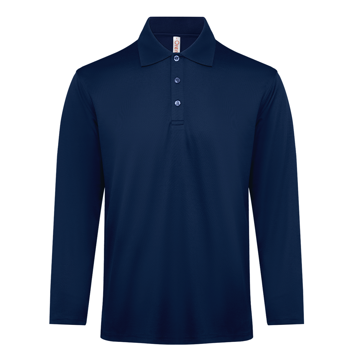Helix CVC Long Sleeve Dry Polo - Navy Pro