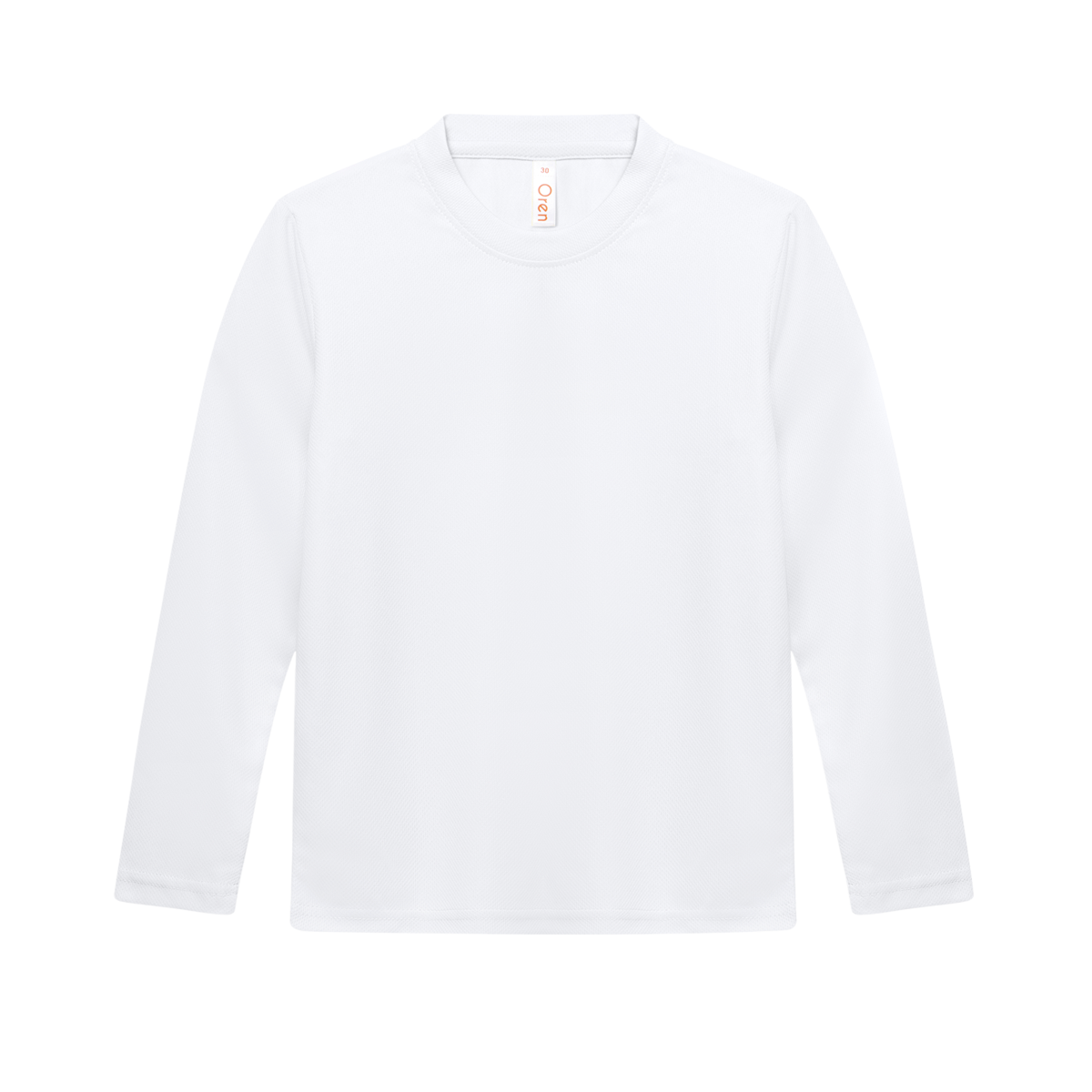 Nova Microfibre Long Sleeve Dry Tee (Kids) - White