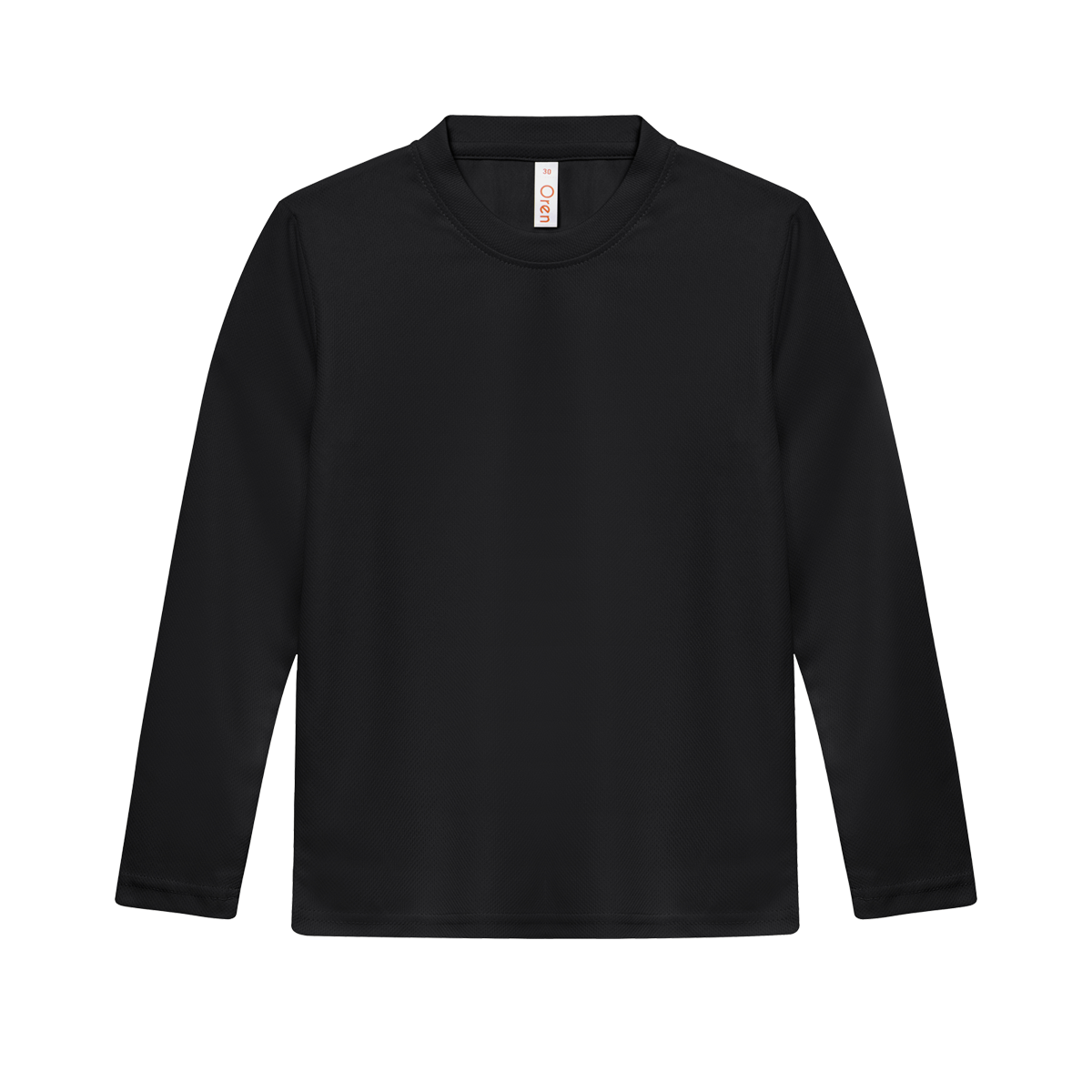 Nova Microfibre Long Sleeve Dry Tee (Kids) - Black