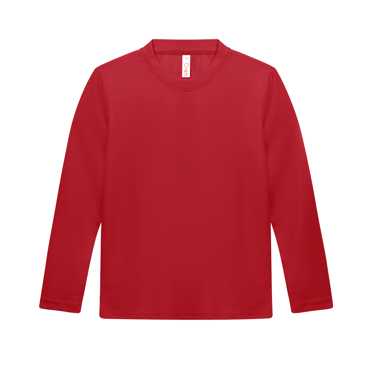 Nova Microfibre Long Sleeve Dry Tee (Kids) - Red