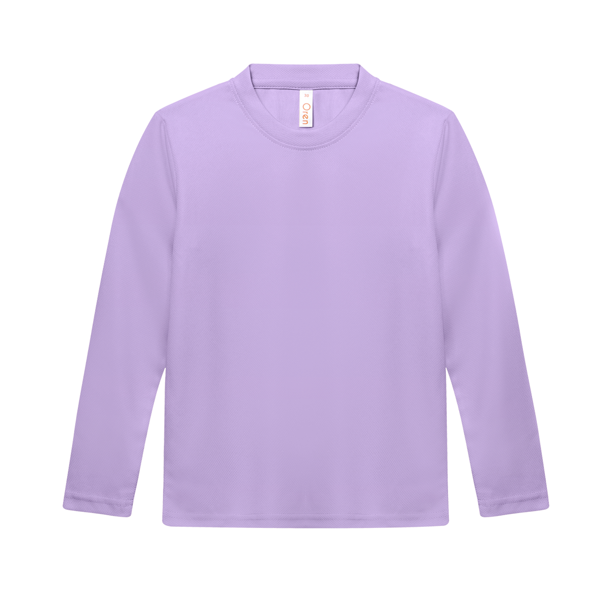 Nova Microfibre Long Sleeve Dry Tee (Kids) - Light Purple