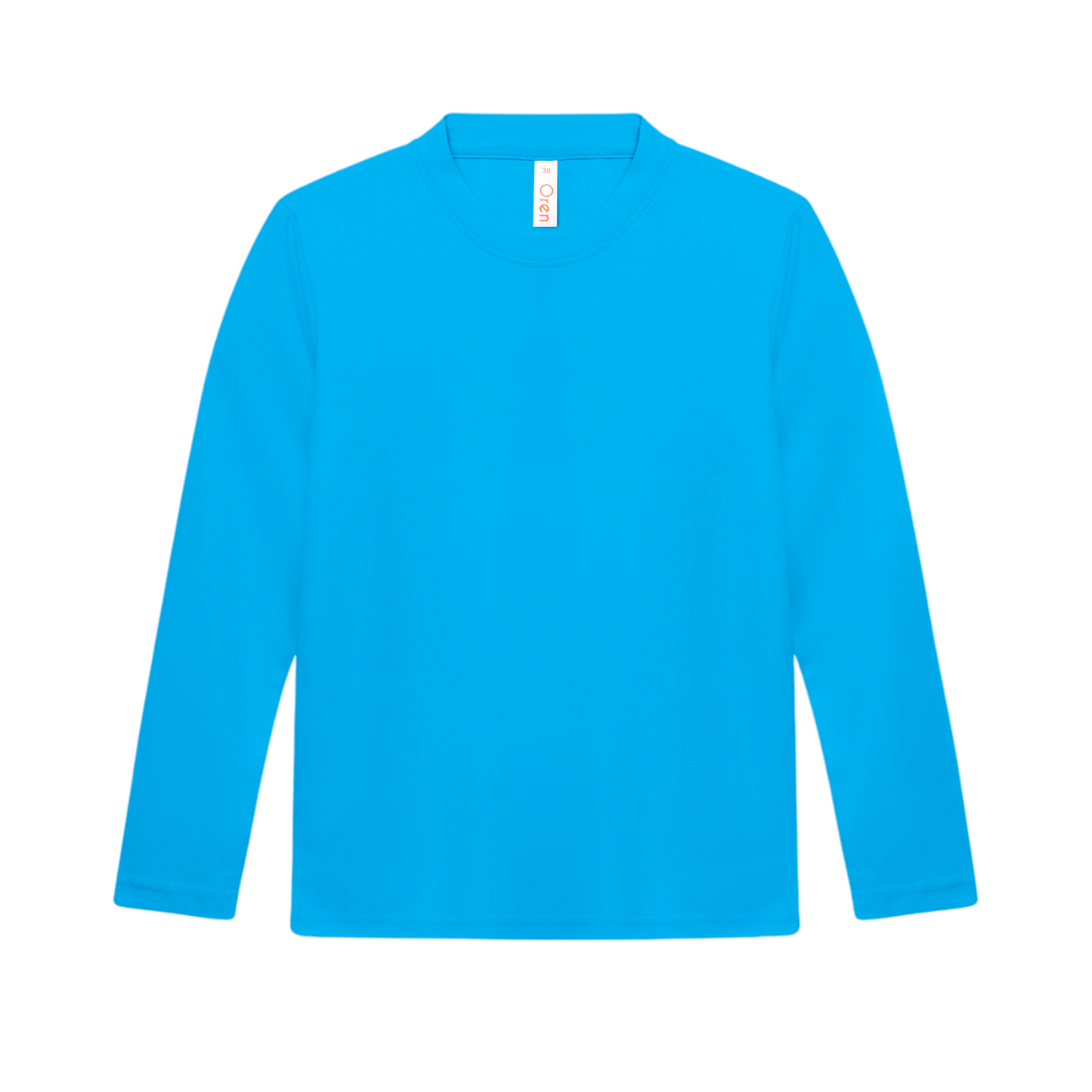 Nova Microfibre Long Sleeve Dry Tee (Kids) - Sea Blue