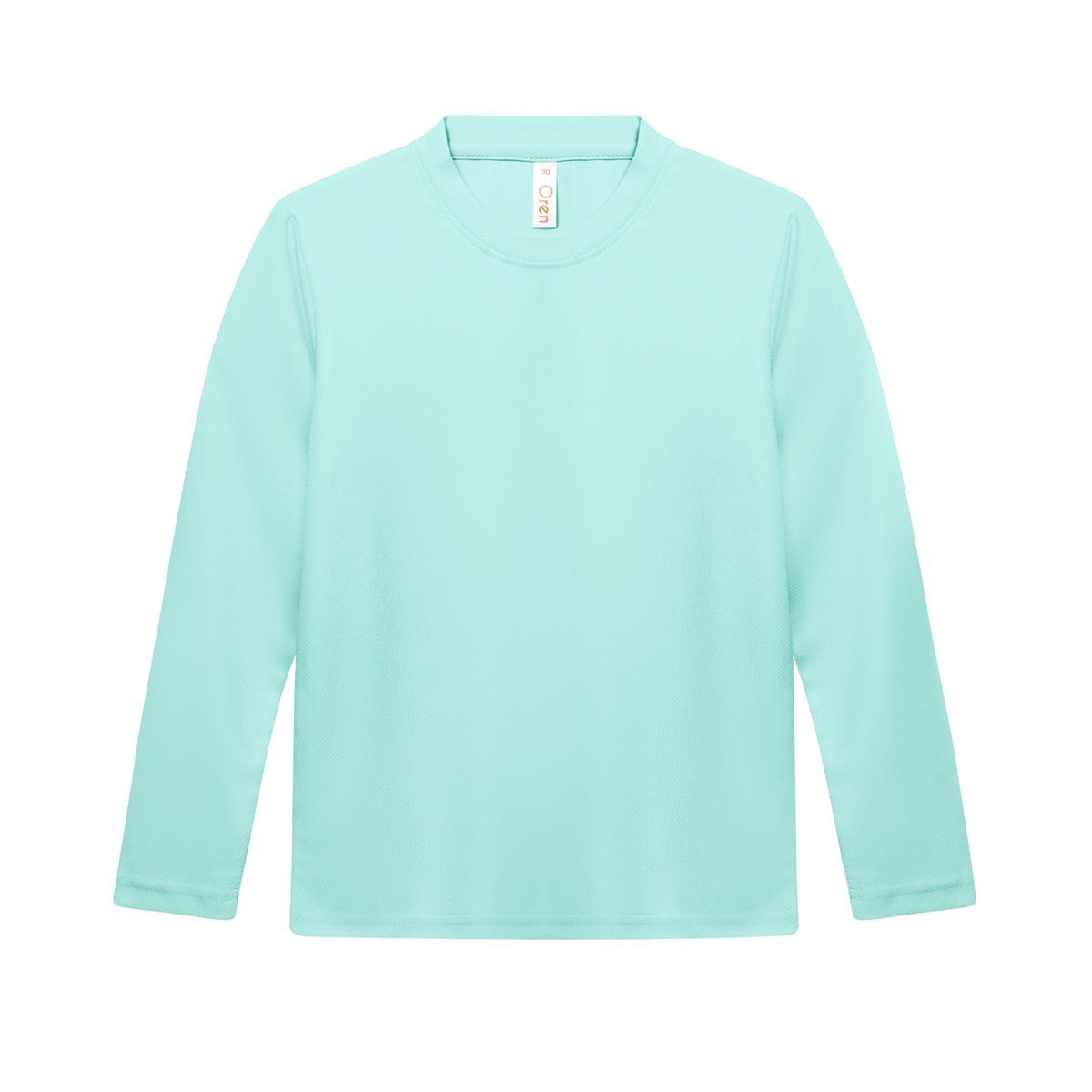 Nova Microfibre Long Sleeve Dry Tee (Kids) - Tiffany Blue