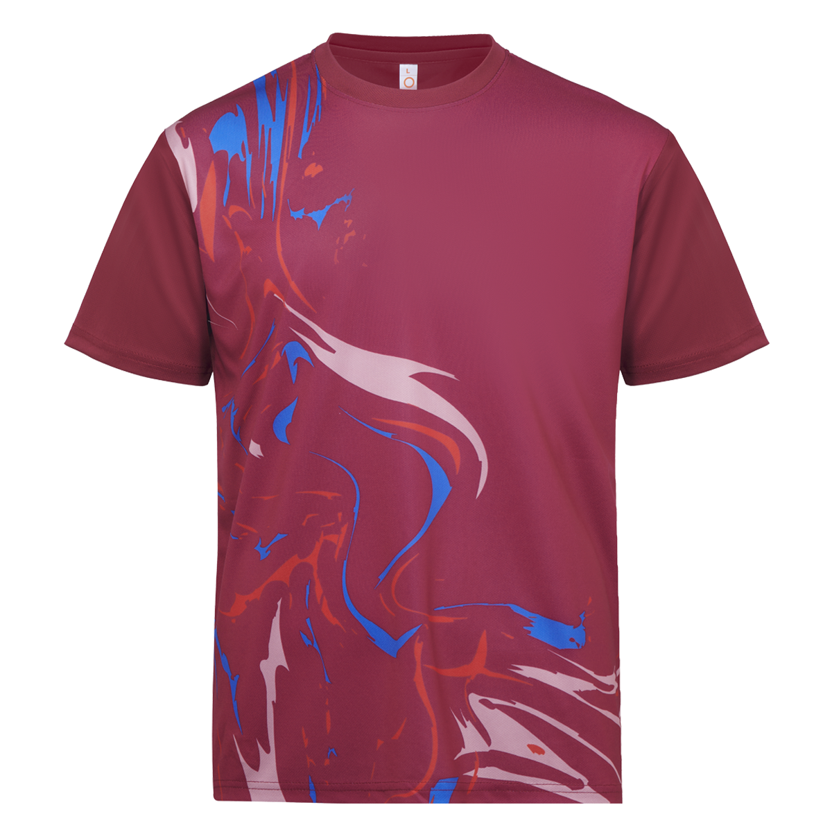 Castor Microfibre Dry Tee - Maroon