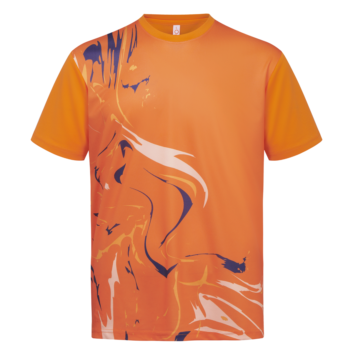 Castor Microfibre Dry Tee - Orange