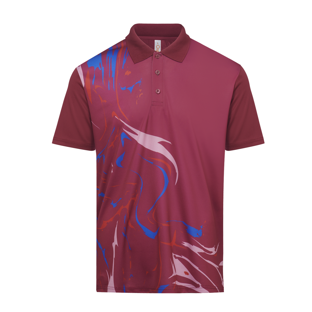 Castor Microfibre Dry Polo - Maroon