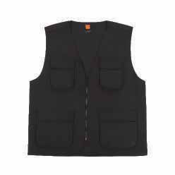Citadel Canvas Utility Vest - Black