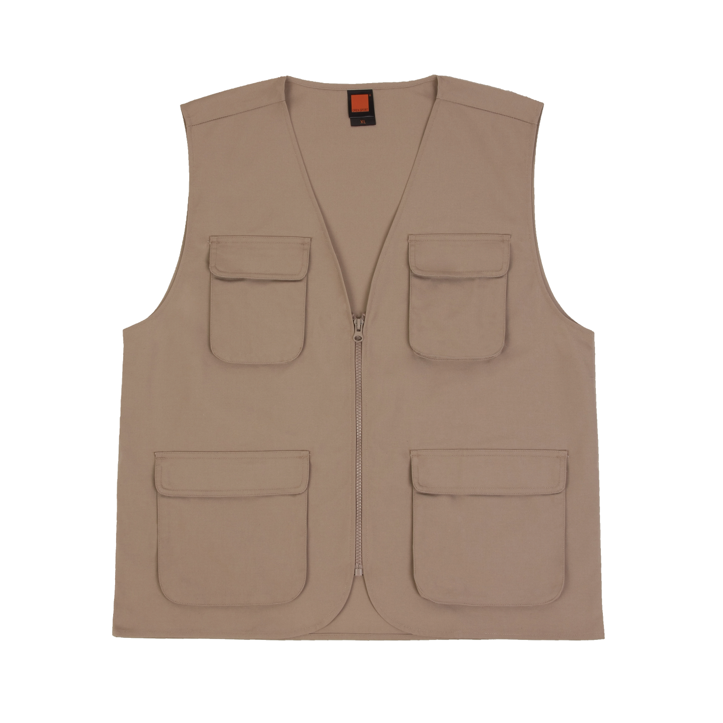 Citadel Canvas Utility Vest - Khaki