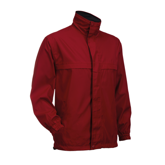 Europa Reversible Windbreaker - Maroon / Black
