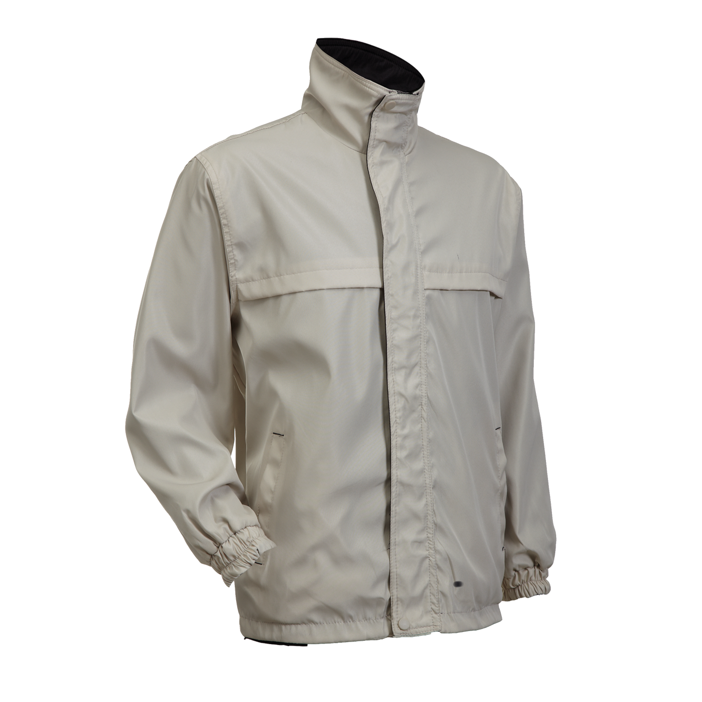 Europa Reversible Windbreaker - Khaki / Black