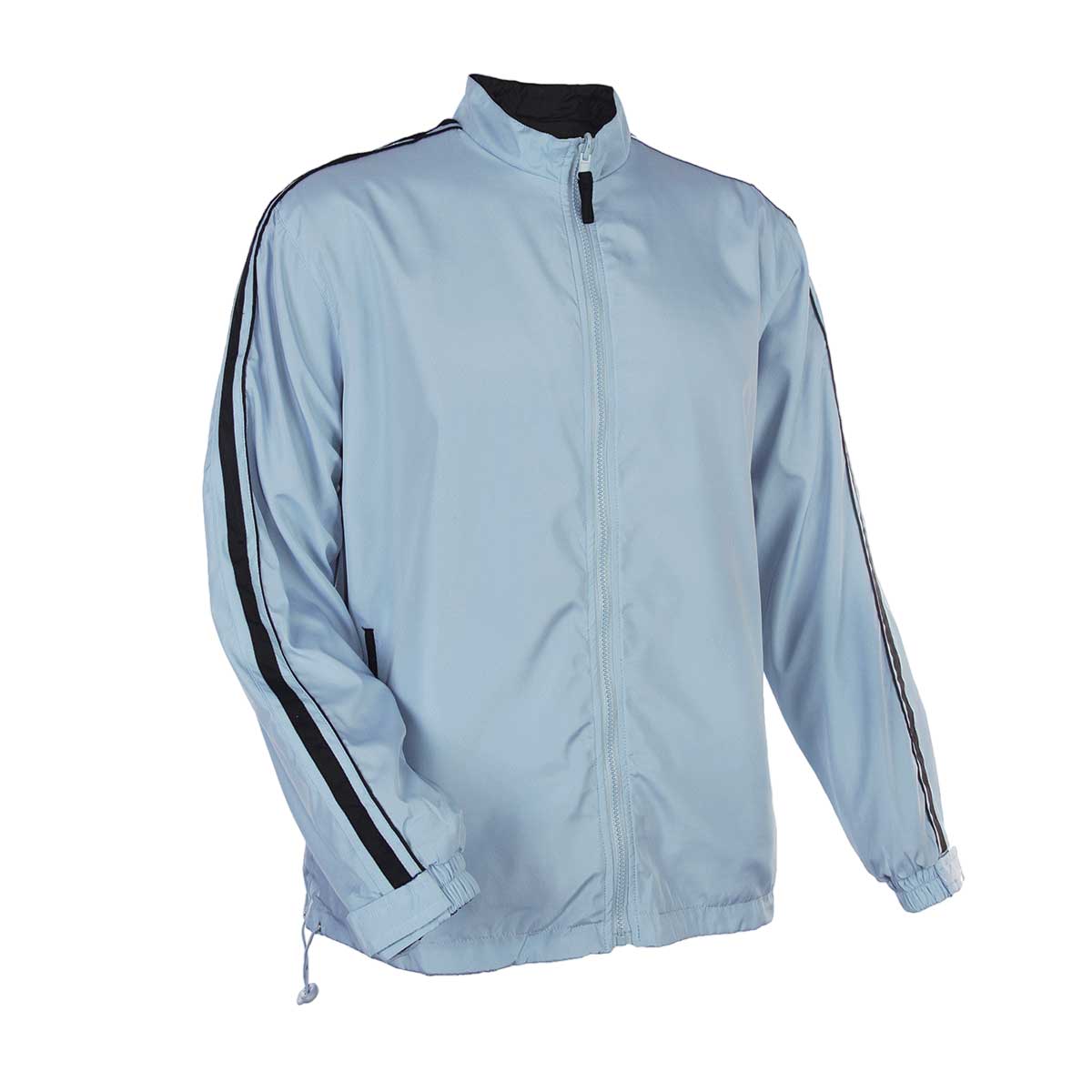 Ganymede Stripe Reversible Windbreaker - Light Blue ( P / Black )