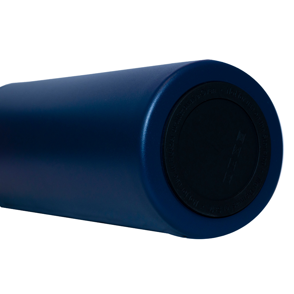 Wholesale branded stainless steel bottle with rubber base and care instructions