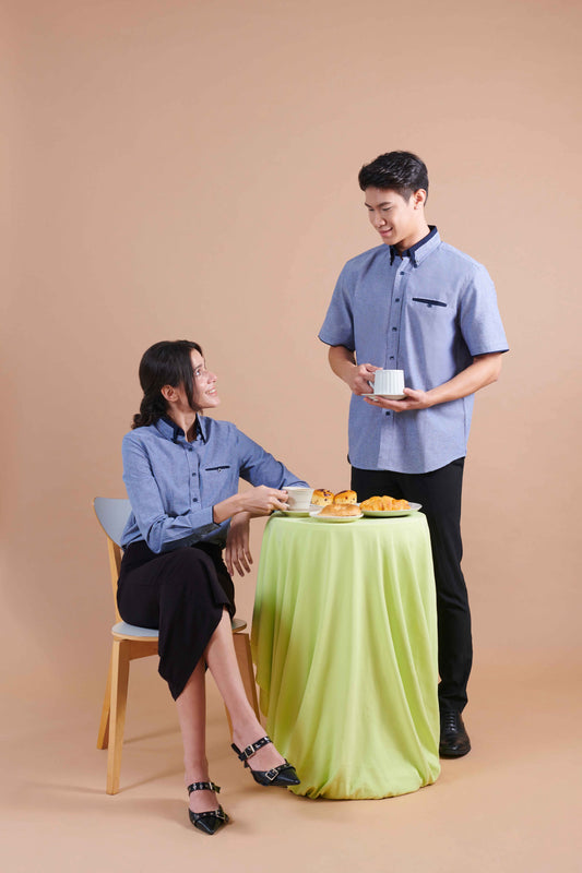Oxford Button-Down Long Sleeve Women's Shirt - gallery 1