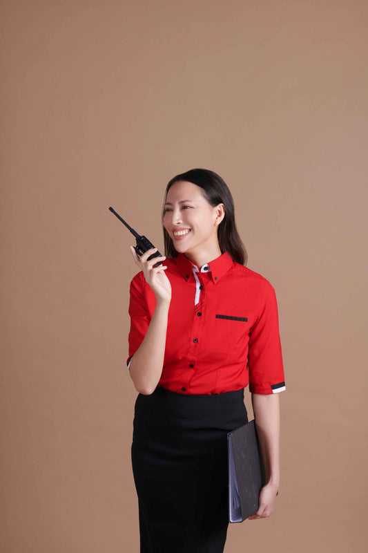 PV Button-Down 3/4 Sleeve Women's Shirt - gallery 1