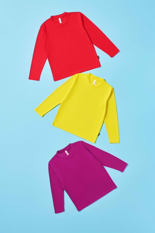 Nova Microfibre Long Sleeve Dry Tee (Kids) - gallery 1