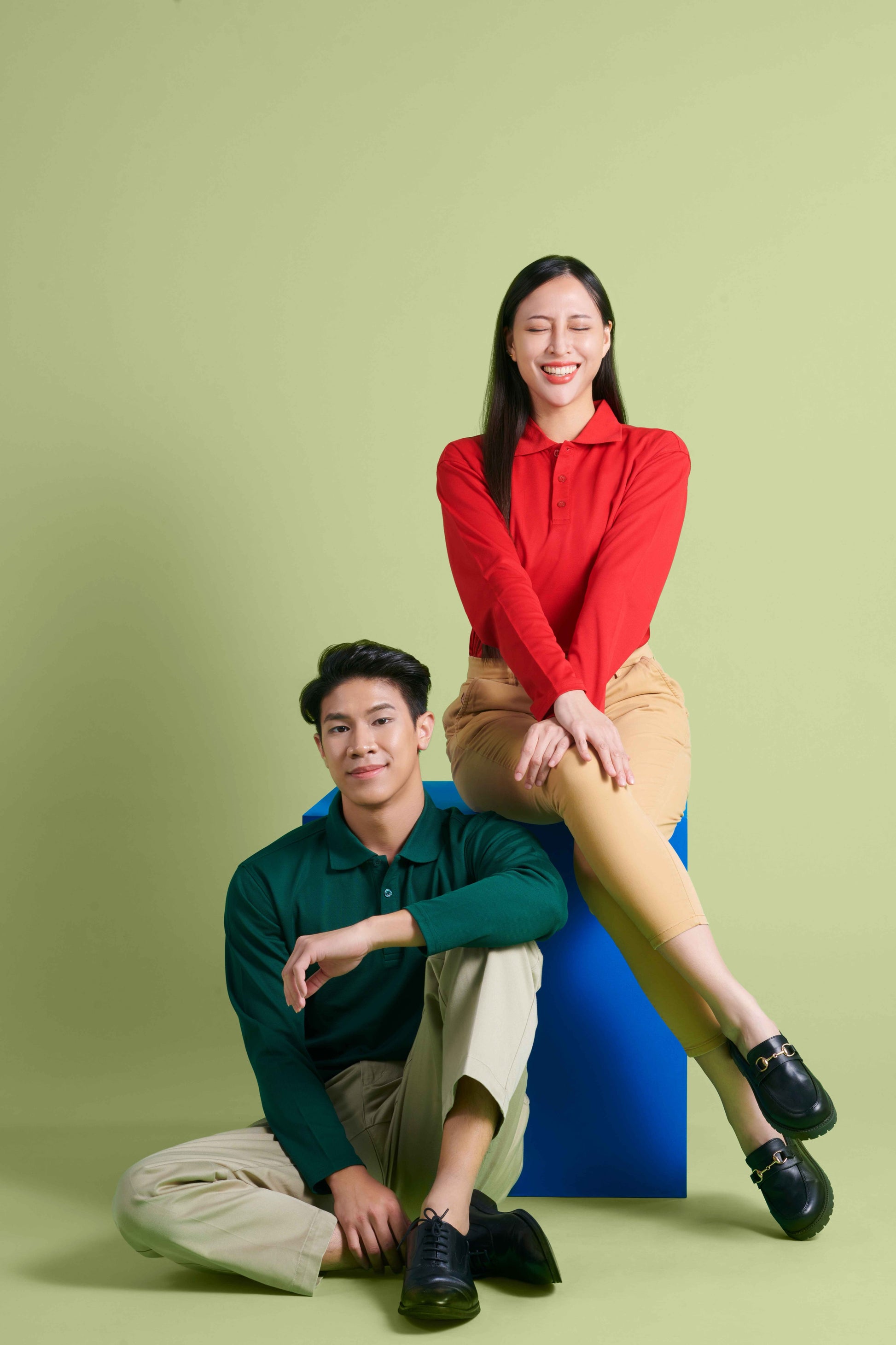 Helix CVC Long Sleeve Dry Polo - gallery 1
