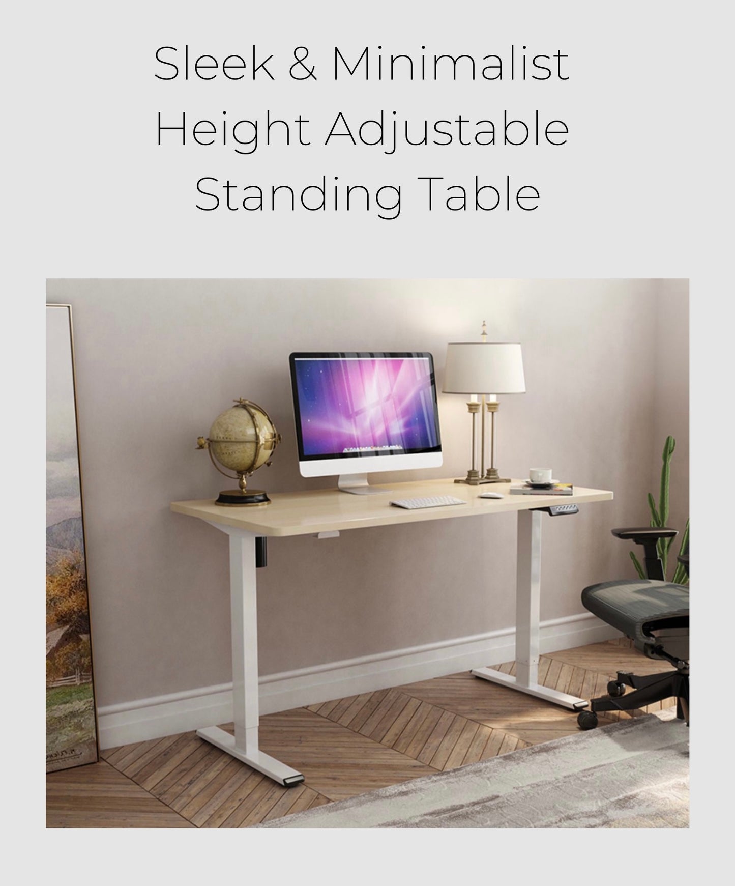 Height Adjustable Standing Desk Table