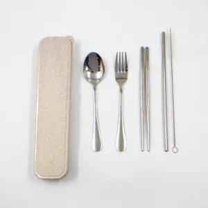 5 IN 1 CUTLERY SET WITH BOX