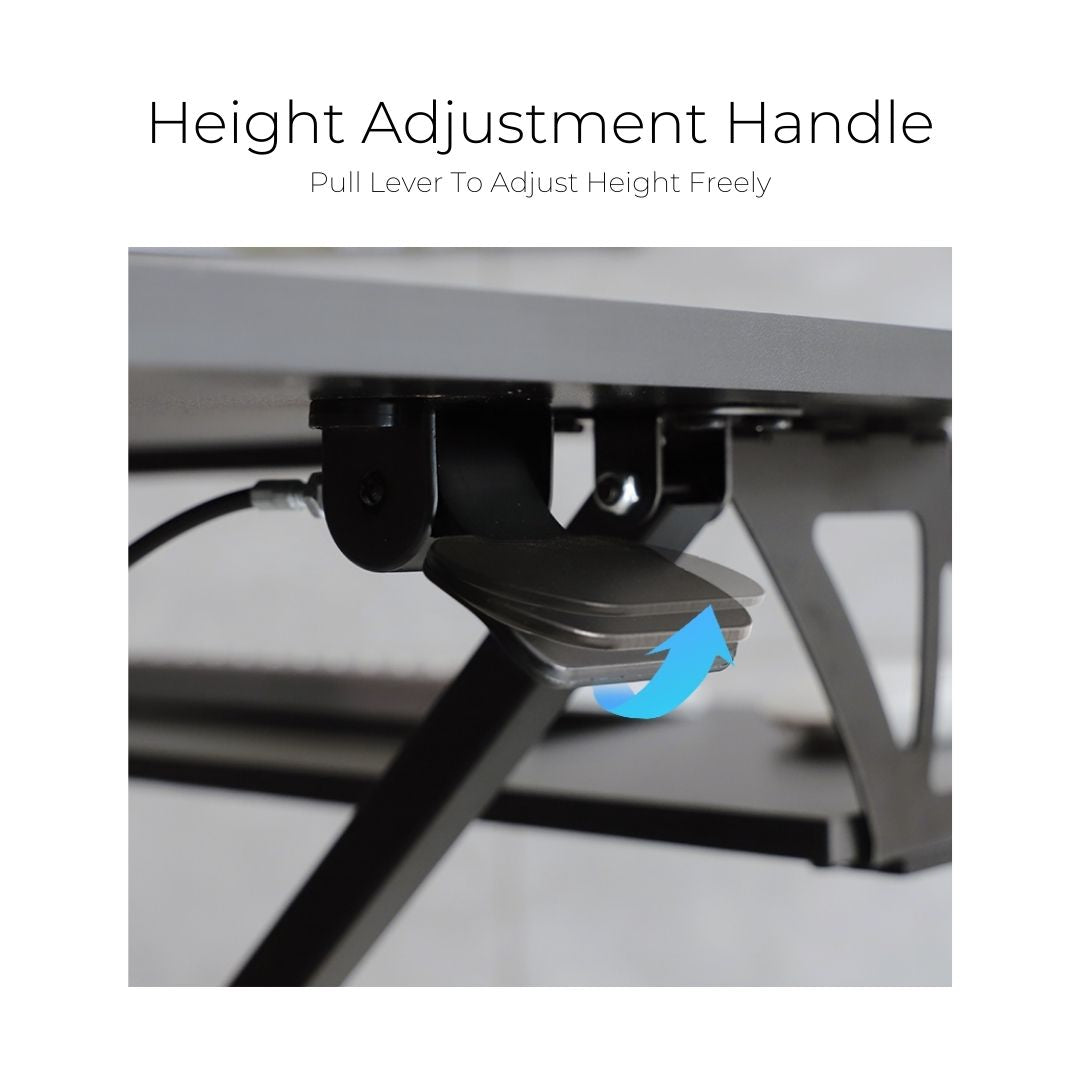 Ergonomic Height Adjustable Desk Converter