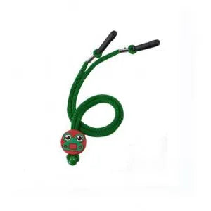 CARTOON CHARACTER MASK HOLDING LANYARD