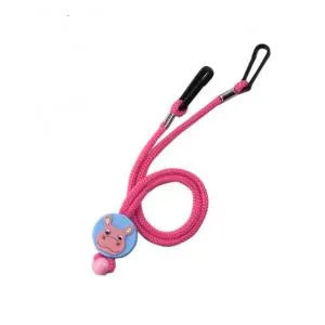 CARTOON CHARACTER MASK HOLDING LANYARD