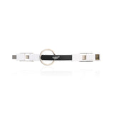 Levine 3 in 1 Magnetic Short USB Key Chain