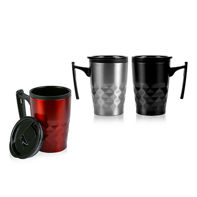 custom geometric tumbler with different colour options | add your logo | business gifts | promotional merchandise